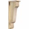 Ekena Millwork Newport Rough Sawn Corbel w/Backplate, Douglas Fir, 6"W x 10"D x 26"H COR06X10X26NEW01RDF - alternate 1